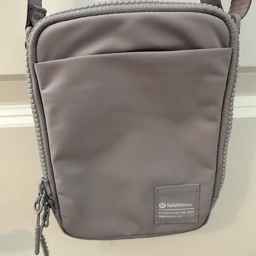 lululemon athletica Gray Crossbody Bag